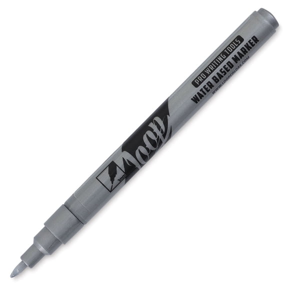 Loop Water-Based Acrylic Marker - Silver, 1 mm