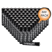 Loopacell 1.5-Volt AAAA Alkaline Batteries 500 Wholesale Pack