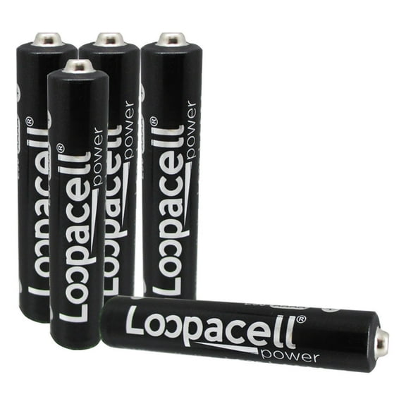 Loopacell 5pk AAAA Batteries