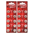 thumbnail image 1 of Loopacell AG13 LR44 L1154 357 A76 Batteries 20 Pack, 1 of 7