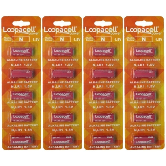 Loopacell E90 N LR1 Alkaline 1.5V 20 Batteries