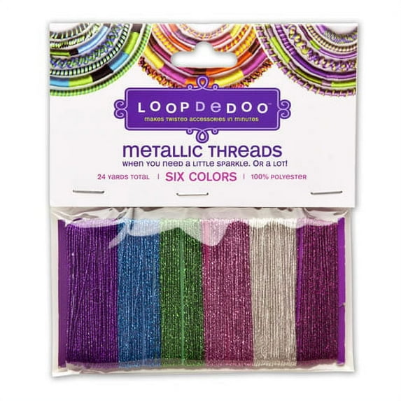 Loopdedoo Metallic Threads