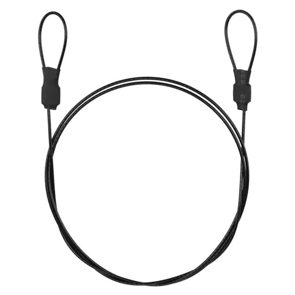 Stainless Steels Looped Cable Braided Cable Wire Double Looped End for Outdoor Travel Home Hangings Transport