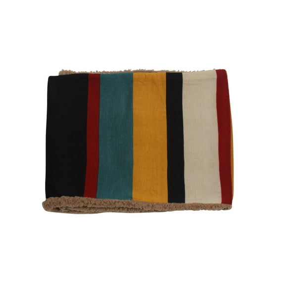 Looped Infinity Scarf - Red