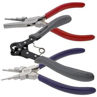 The Beadsmith 1-Step Looper Pliers, 2.25mm, 24-18g Craft Wire, Instantly  Create Consistent Loops, 5L x 1W, Multi-color