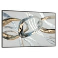 thumbnail image 1 of Looping Rings, Hand Painted Canvas, 1 of 3