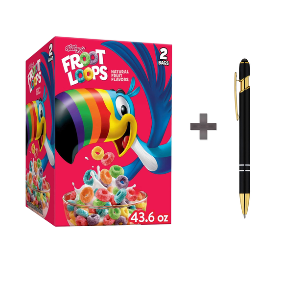 Loops Breakfast Cereal, 43.6 oz.