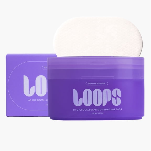 Loops Skincare Essentials MicroCellular Moisturizer Pads