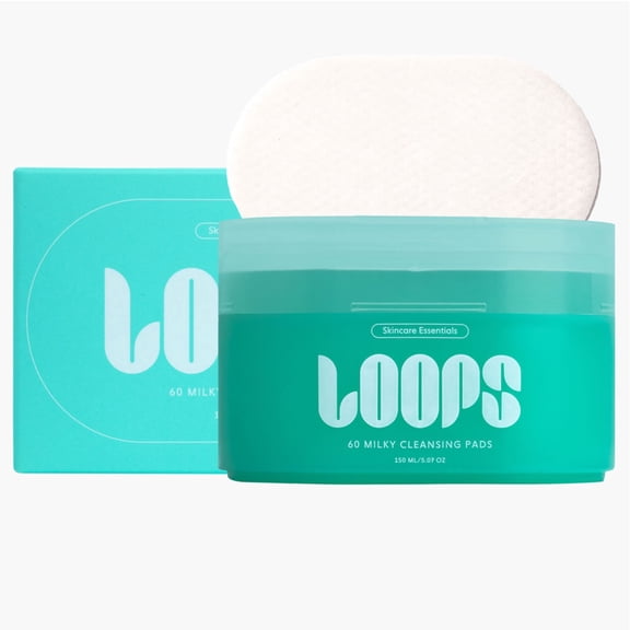 Loops Skincare Essentials Milky Cleanser Pads