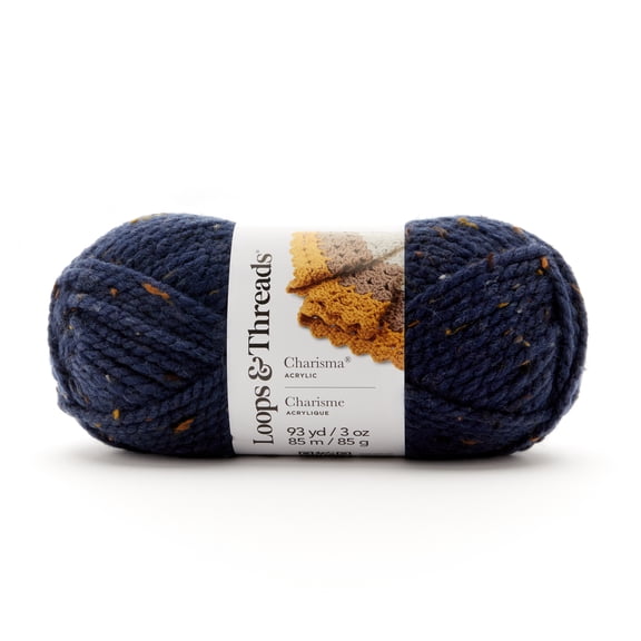 Loops & Threads Charisma Tweed Yarn , 6 Pack