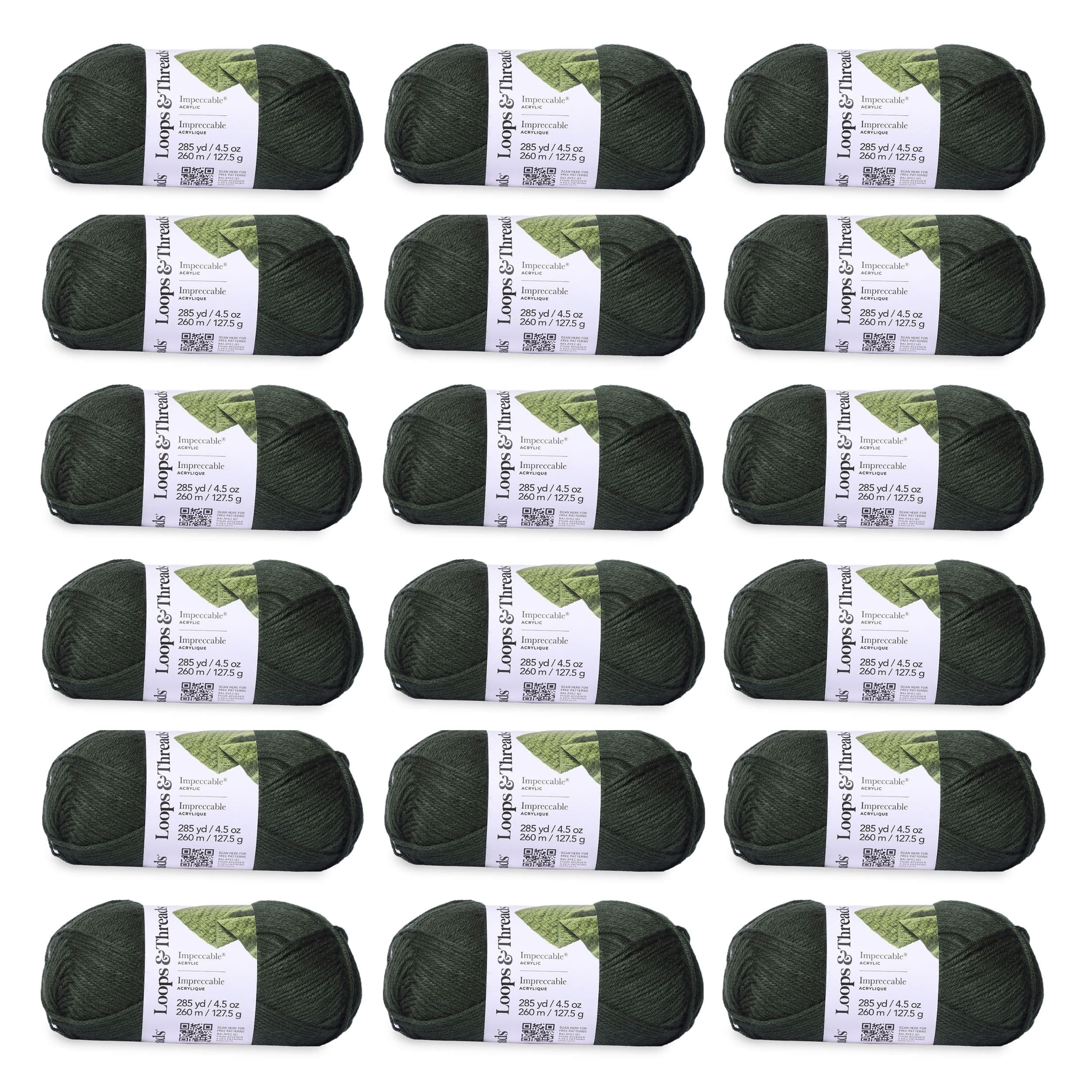 Threaded Loop For All Thread Loops & Threads Impeccable Solid Yarn - Solid Yarn for Knitting ...