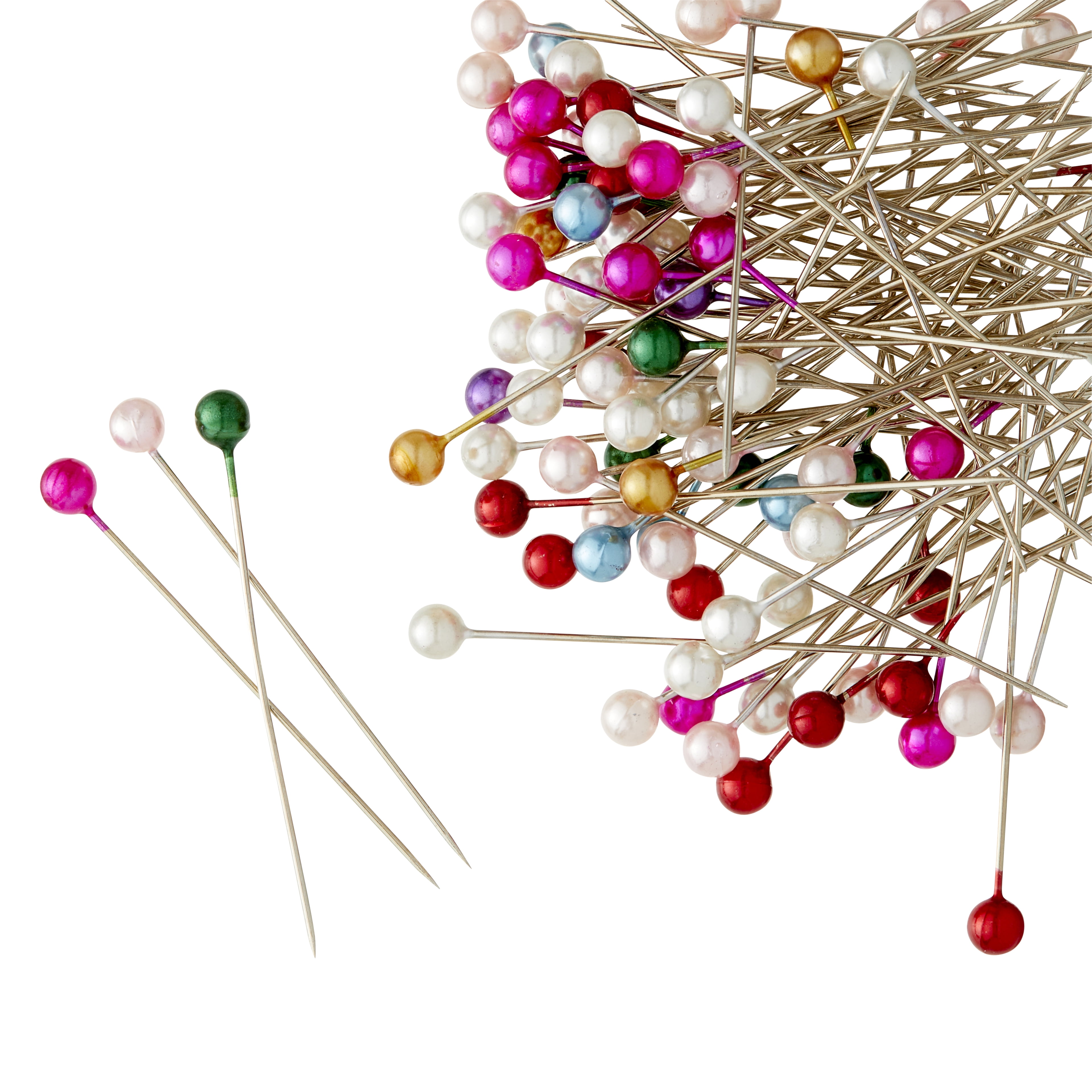 iledspins05ページです！ Loops & Threads™ Long Pearlized Pins - Walmart.com