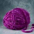 thumbnail image 1 of Loops & Threads Sweet Snuggles Yarn - Solid Yarn for Knitting, Crochet, Weaving, Arts & Crafts - Raspberry, Bulk 18 Pack, 1 of 4
