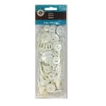 Loops & Threads White Buttons Value Pack - Walmart.com