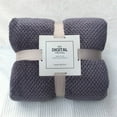 thumbnail image 1 of Loopsun Bedding Soft Warm Plaid Fleece Bed Blanket Large Mesh Flannel Blankets Thick Breathable, 1 of 2
