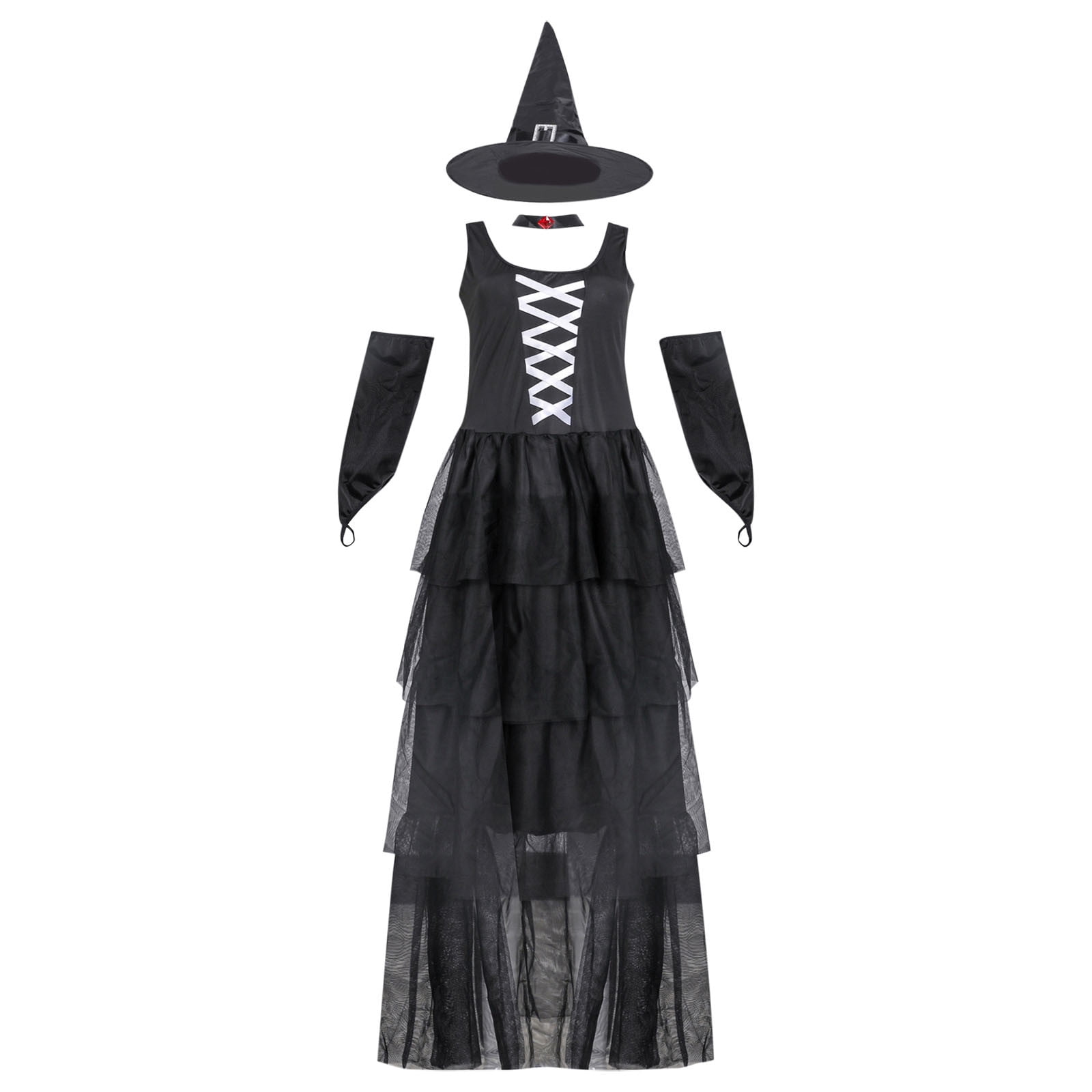 Loopsun Holiday Deals Dresses for Women 2023 Women Halloween Cosplay Sexy  Suit Dress Spliced Mesh Yarn Costume - Walmart.com