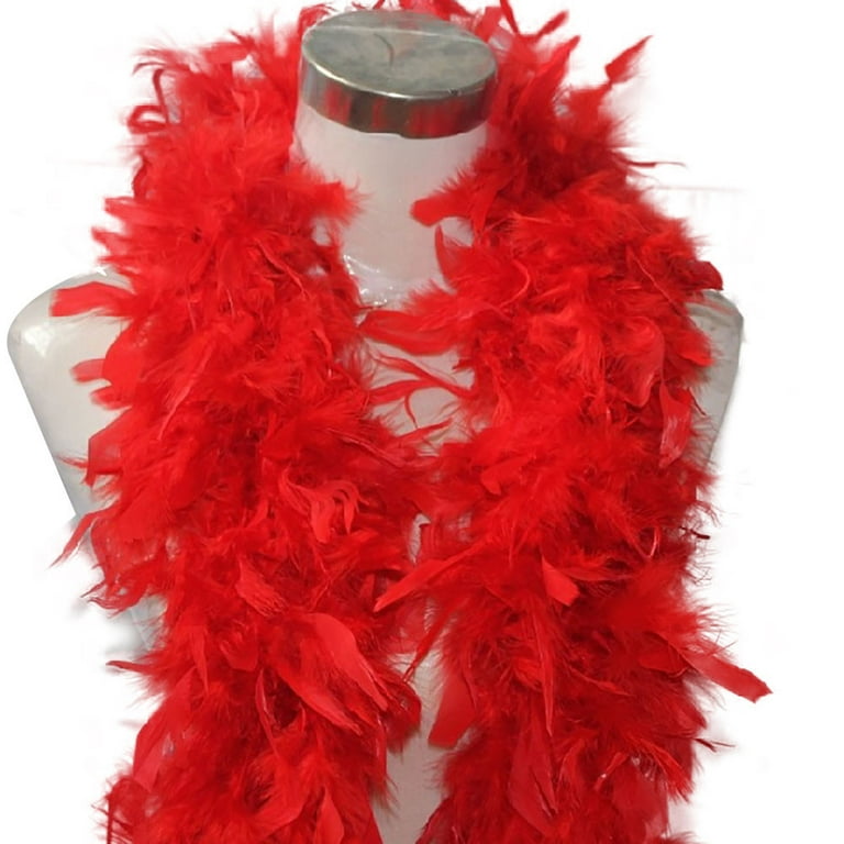 1pc Women's Solid Color Feather Scarf, Feather Boa, Suitable For New  Year's, Birthday Party, Christmas, Horse Racing, Carnival, Diy Crafting  Material