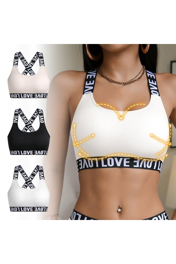 Ladies Solid Underwire Bra Side Support Adjustable Straps Breathable Wear