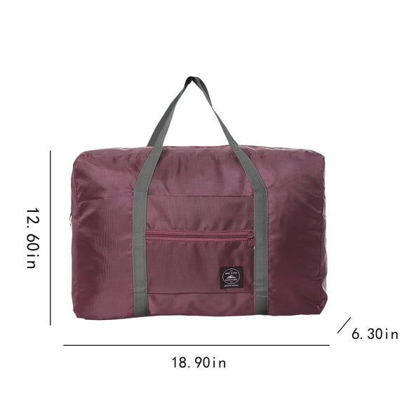 Loopsun Organization and Storage Foldable Travel Duffel Bag Tote Carry On Luggage Sport Duffle Week-ender Overnight For Women And Girls