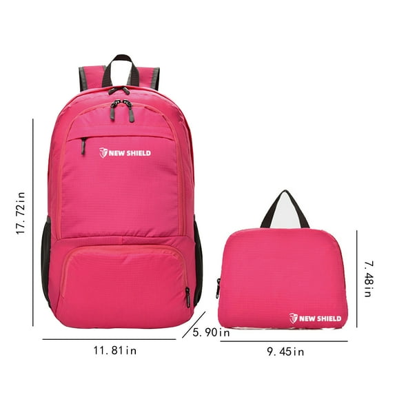 Loopsun Organization and Storage Lightweight Hiking Backpack Water Resistant, 20L Packable Daypack Foldable Small Backpack For Travel