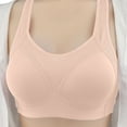 thumbnail image 1 of Loopsun Womens Bra Plus Size, Bras for Women, Womens Middle Aged and Elderly Bras without Steel Rings Large Size Underwear Comfortable Bra Beige S, 1 of 5