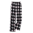 thumbnail image 1 of Loopsun Womens Fleece Pajama Pants, Womens Fashion Casual Print Flannel Thickened Thermal Loose Home Sleep Pants Black, XXXL, 1 of 4