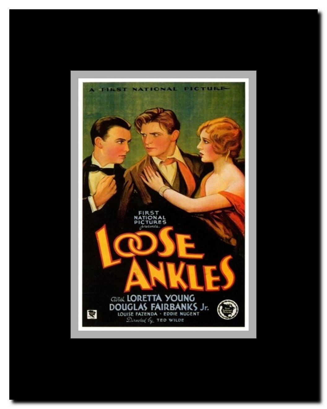 Loose Ankles Framed Movie Poster