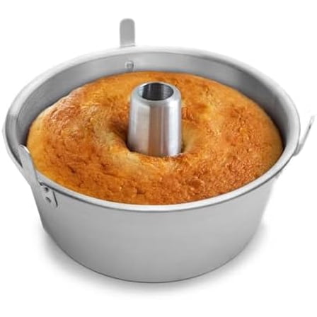 Loose Bottom Angel Food Cake Pan, Aluminum, 10.75-Inch
