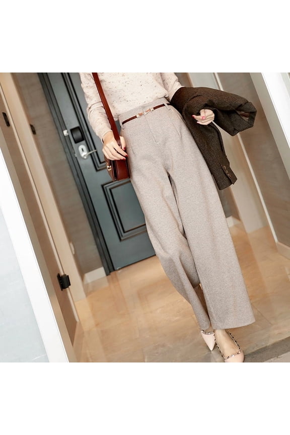 Loose Drape Temperament Slimming Casual Pants Fashion Wide-Leg Pants