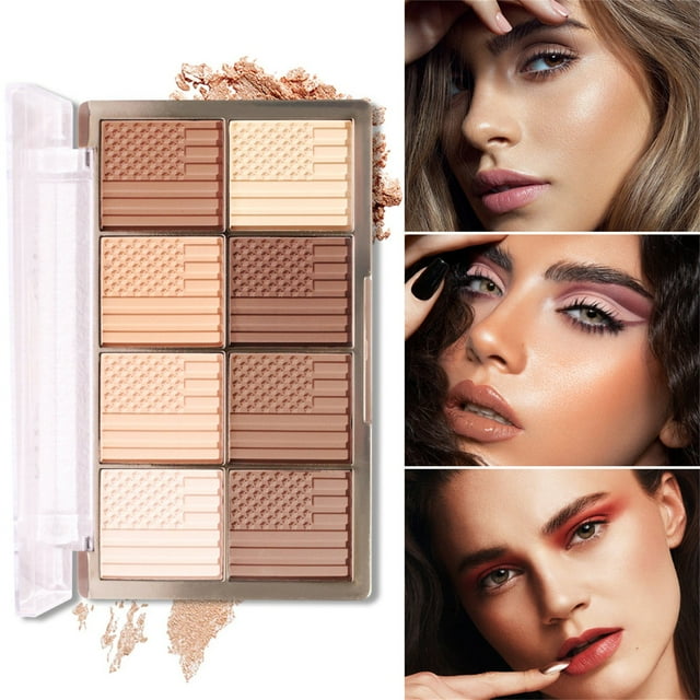 Loose Face Powder Wet And Dry Oil Control Long Lasting Powder 8 Colors