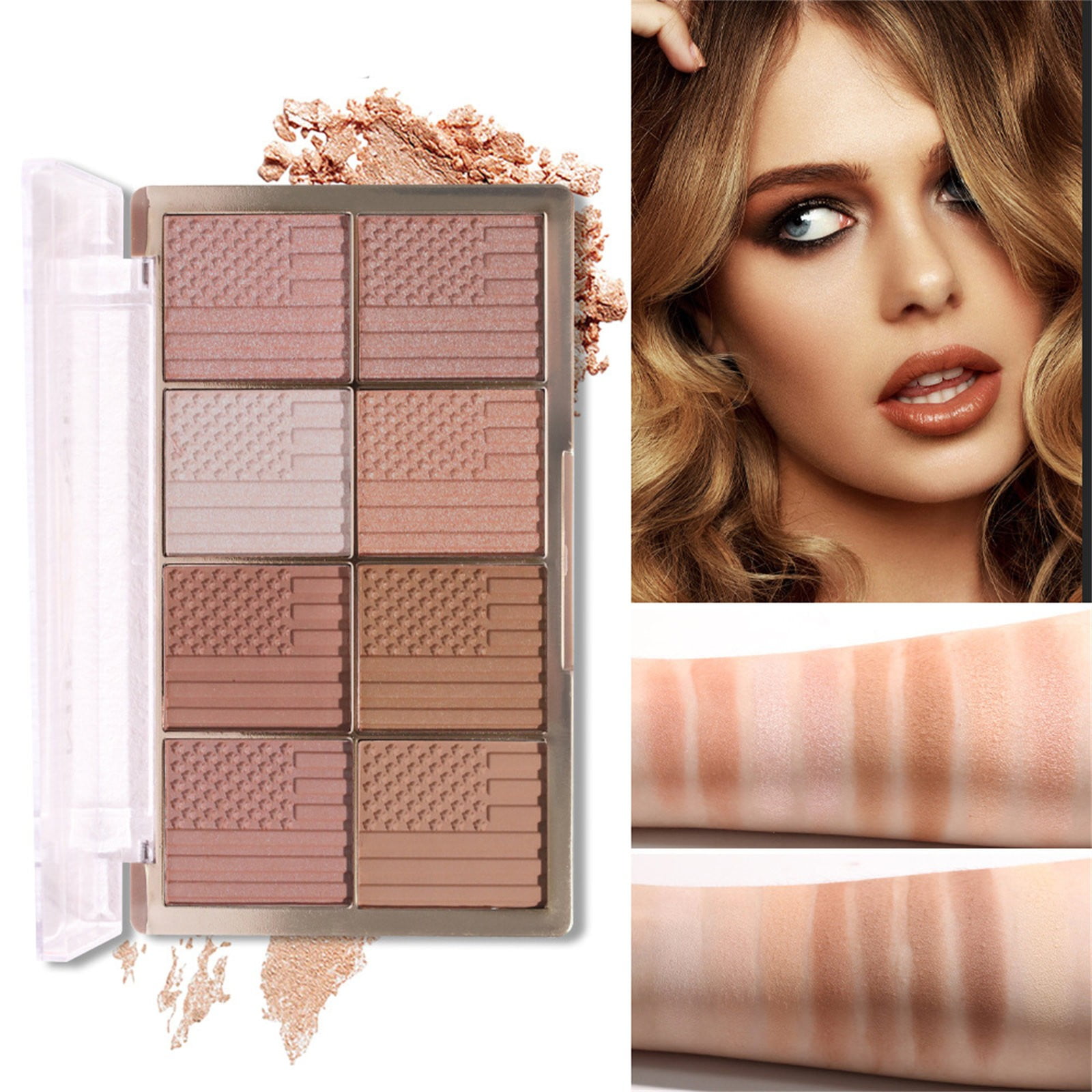 Loose Face Powder Wet And Dry Oil Control Long Lasting Powder 8 Colors