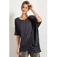 thumbnail image 1 of Loose Fit And Ruched Detailing Top, 1 of 5