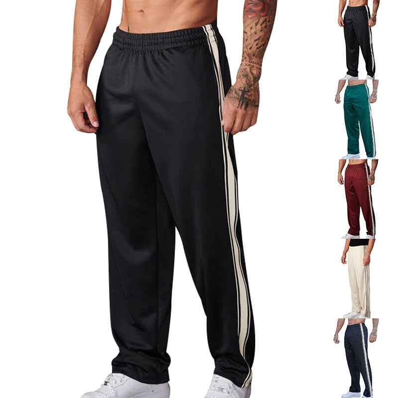 Loose Fit Baggy Sweatpants Soft Slight Stretch Polyester Fabric