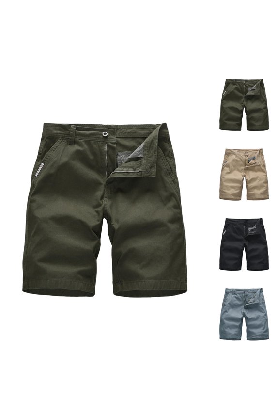 Loose Fit Cargo Bermuda Shorts Men Multi Pocket Mens Summer Shorts Lightweight Outdoor Casual Daily Shorts