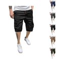 thumbnail image 1 of Loose Fit Cargo Shorts for Men Mens Cargo Bermuda Shorts Lightweight Outdoor Casual Hiking Shorts, 1 of 10