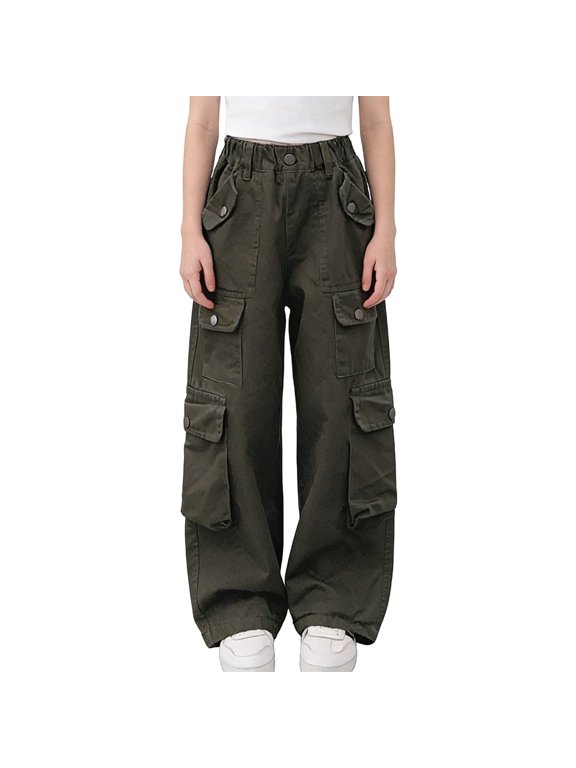 Loose Fit Jeans for Children Boy Girl Fall Summer Denim Work Wild Cargo Lounge Western High Leg Flare Wide Leg Pants Jeans Child 2026 Clothes