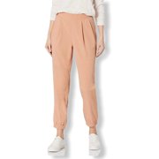 Loose Fit Jogger Size XS Stretch Side Pockets Womens Pants
