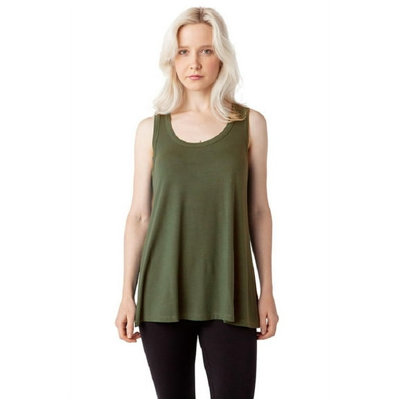 Loose Fit Long Racer Tank
