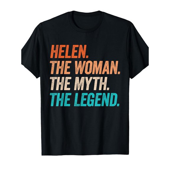 Loose Fit Short Sleeve Crew Neck, Vibrant Orange & Blue Lettering, Casual Unisex Tee for Adults, All-Season Comfort, Everyday Apparel, Bold Text Design, Comfortable Fit