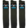 thumbnail image 1 of Loose Fit Stays Up Men's and Women's Over the Calf Boot Socks (Knee High) 3 PK Made in USA! Cushioned Sole., 1 of 2