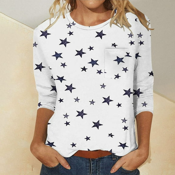 Loose Fit T-Shirts Women'S Printed T Shirt 2025 Summer New Short Sleeve Crew Neck Top,White Women Blending Shirts XXL