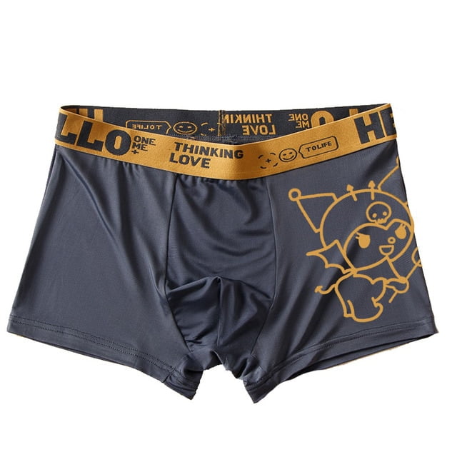 Kawaii Panda Underwear Japanese Character Males Underpants Printed Elastic  Boxershorts Hot Shorts Briefs Big Size - AliExpress