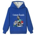 thumbnail image 1 of Loose Hoodie Cristiano Ronaldo Brushed Style works for Winter School Sports Holiday Outings, 1 of 6