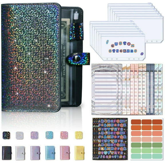 Loose-Leaf Accounting Notebook Binder B,Planners Weekly Planners Monthly Planners Undated Budgets and Ledgers Financial Planning Journals Goal Recording Notebooks Home Study Planners