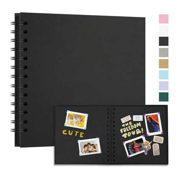 Loose Leaf Album DIY Wedding Baby Commemorative Scrapbook Album DIY Scrapbook Photo Album(6.9 IN)