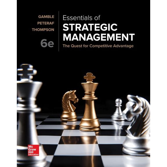 Loose-Leaf Essentials of Strategic Management, 9781260139563, 1260139565, Paperback, 6 edition