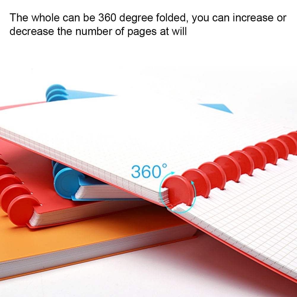 LooseLeaf Journal Notebook Portable A5 Spiral Notebook Binder