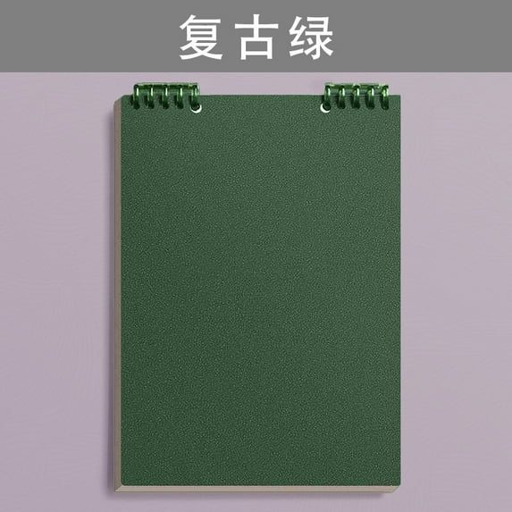 Loose Leaf Notebook 60 Pages Journal Notebook, Refillable Binder Notebook Flexible Page Organizer Writing Journal, for Office Meeting Study Daily Writing