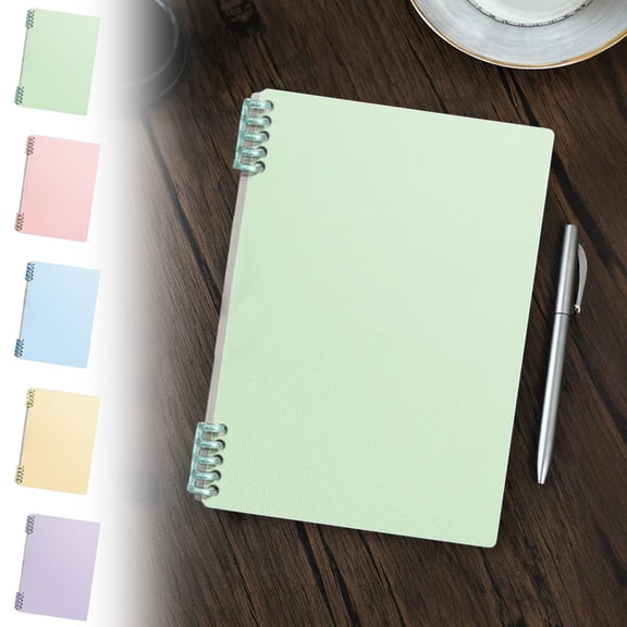 Loose-Leaf Notebook B5 Detachable Coil Journal Colorful Stationery Thickened Writing Pad for Study Office Work Daily Recording by PALIFEUR