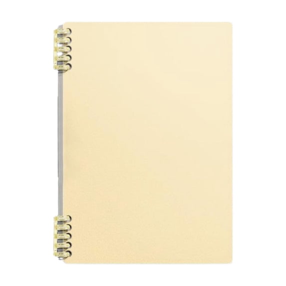 Loose-Leaf Notebook, Detachable Ring Binder with Smooth Writing Paper, Comfortable Coil Binding, Mint Green, 10x7 Inch